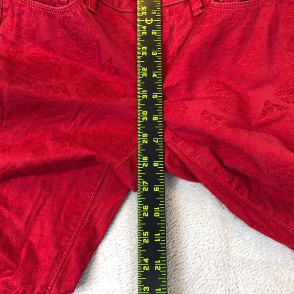 Ann Taylor Loft Womens Pants Size 27/4 P Modern Ankle Stretch Casual Travel Red - Picture 6 of 15